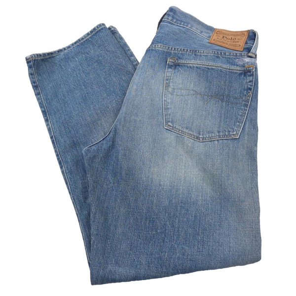 Classic Fit Coppit Blue Distressed Jeans