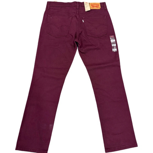 512 Slim Fit Jeans Color Burgundy