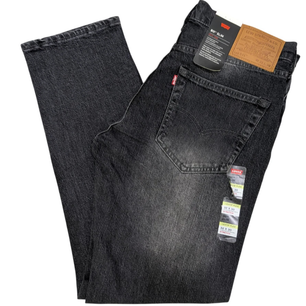 511 Mens Slim Fit Jeans Dark Charcoal Gray Denim