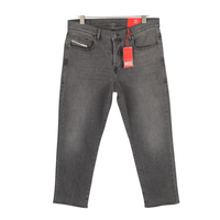 Regular Straight Mid Waist Denim Jeans