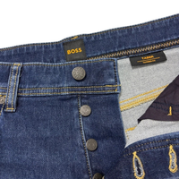 Boss Taber Jeans Blue Tapered Fit Designer Denim