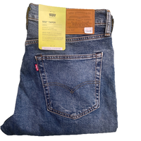 Premium 502 Taper Fit MEDIUM WASH STRETCH