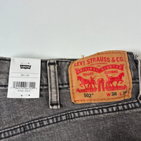 NEW 502 Taper Jeans – Grey Flex Eco Performance Stretch Denim