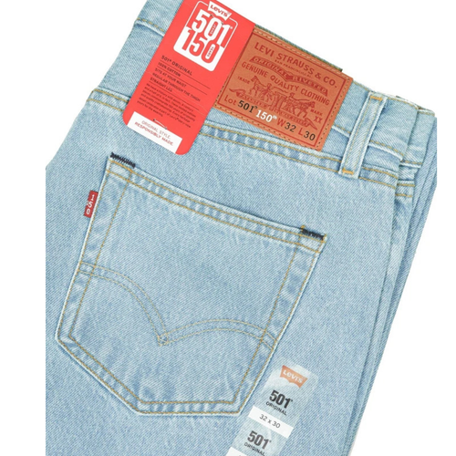 501 Mens Original Straight Fit Jenes