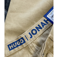BOSS Jonah Straight Fit Jeans Medium Beige