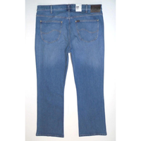Men's NEW Denver Bootcut Jeans Regular Fit Blue Denim