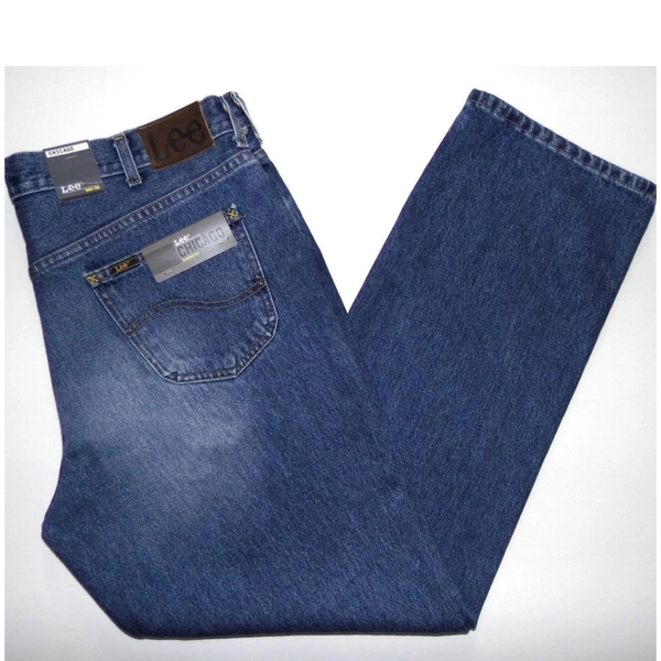 Vintage Chicago Straight Leg Fit Jeans Blue Denim