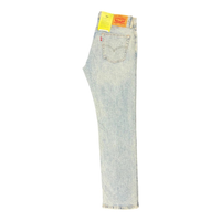 511 Slim Fit Men’s Jeans Medium Wash Stretch Raw Hem Denim