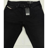 Markee Black Straight Fit Jeans