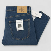 Slim Straight Blue Jeans