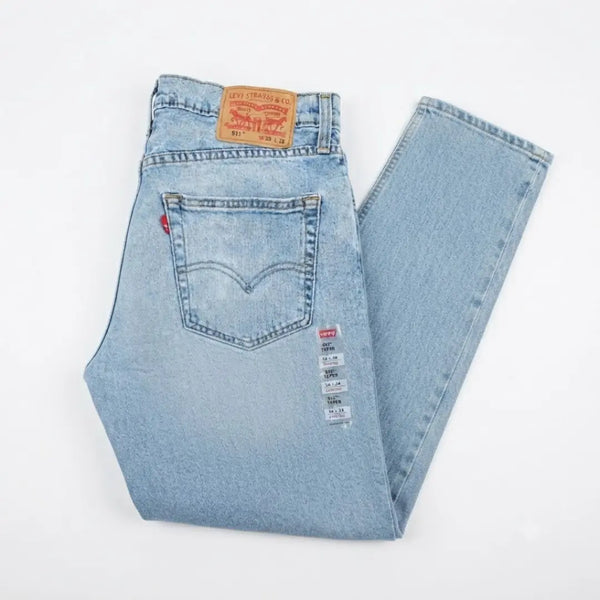 511 Slim Fit Jeans Light Wash Blue Denim