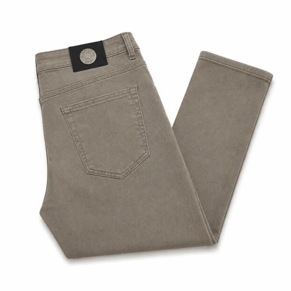 Boss Jeans Relaxed Straight Stretch Beige