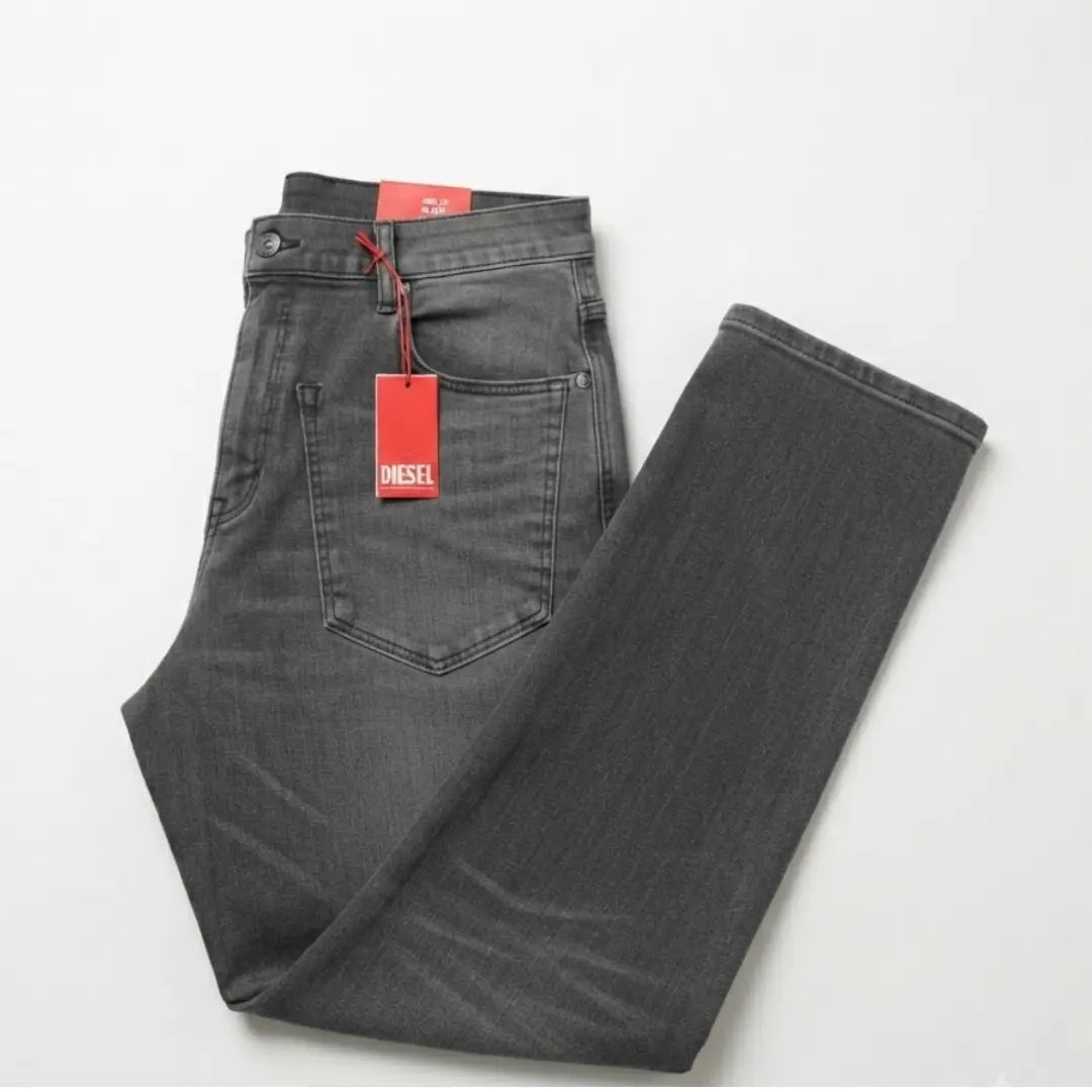 Regular Straight Mid Waist Denim Jeans