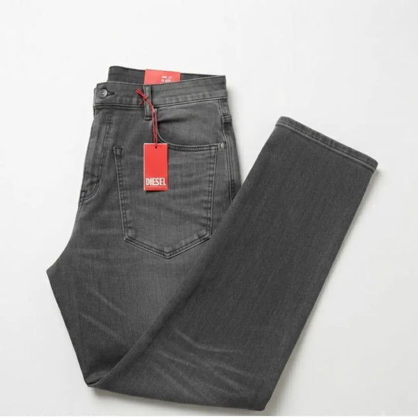 Regular Straight Mid Waist Denim Jeans