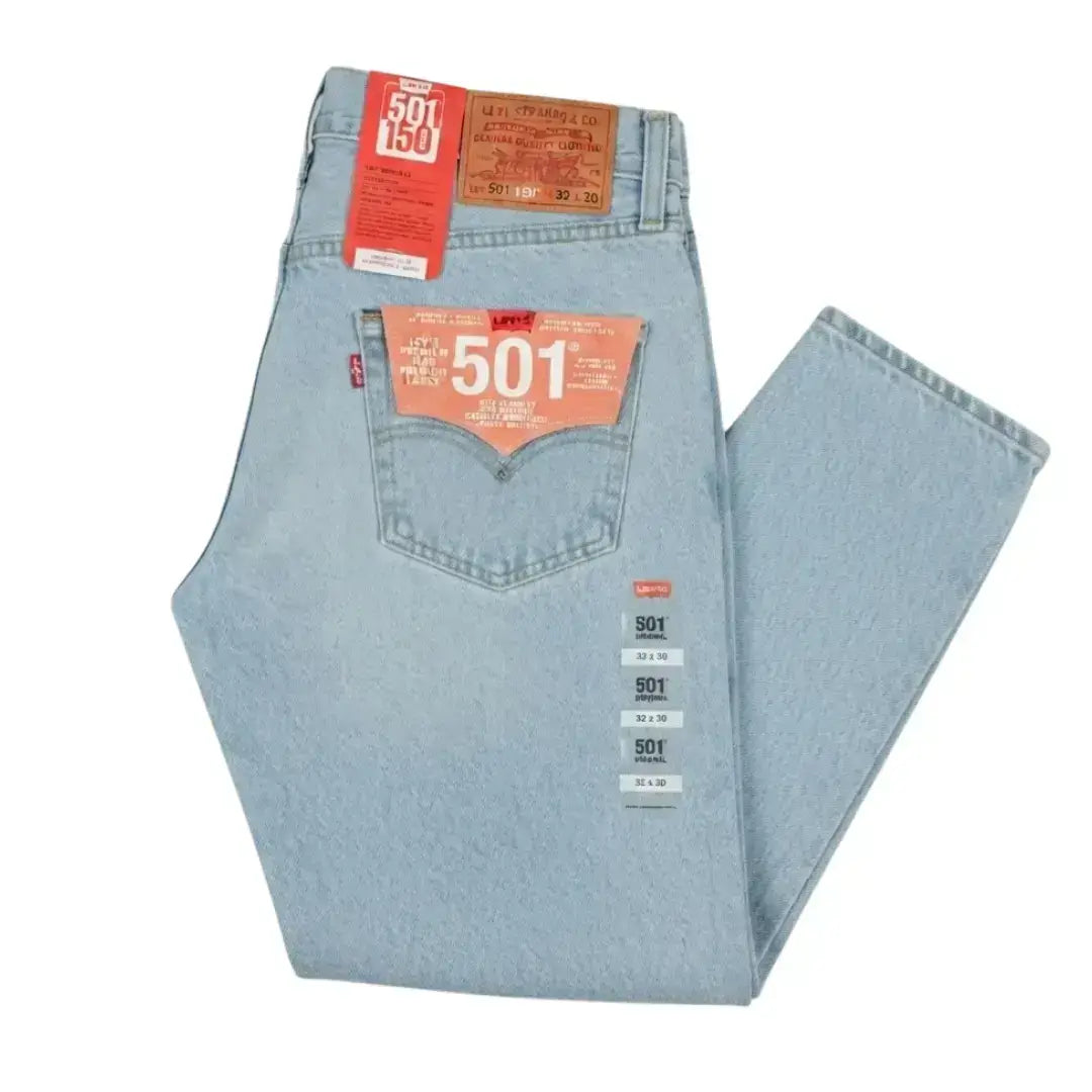 501 Mens Original Straight Fit Jenes