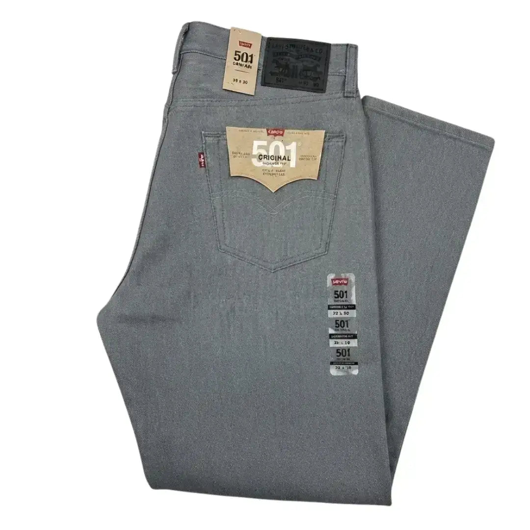 501 Original Denim Jeans Raw Unwashed Shrink