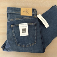 Slim Straight Blue Jeans