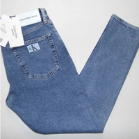 NEW Slim Tapered Fit Jeans Light Blue Denim