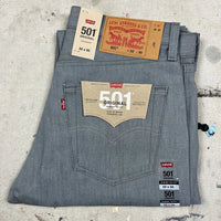 501 Original Denim Jeans Raw Unwashed Shrink