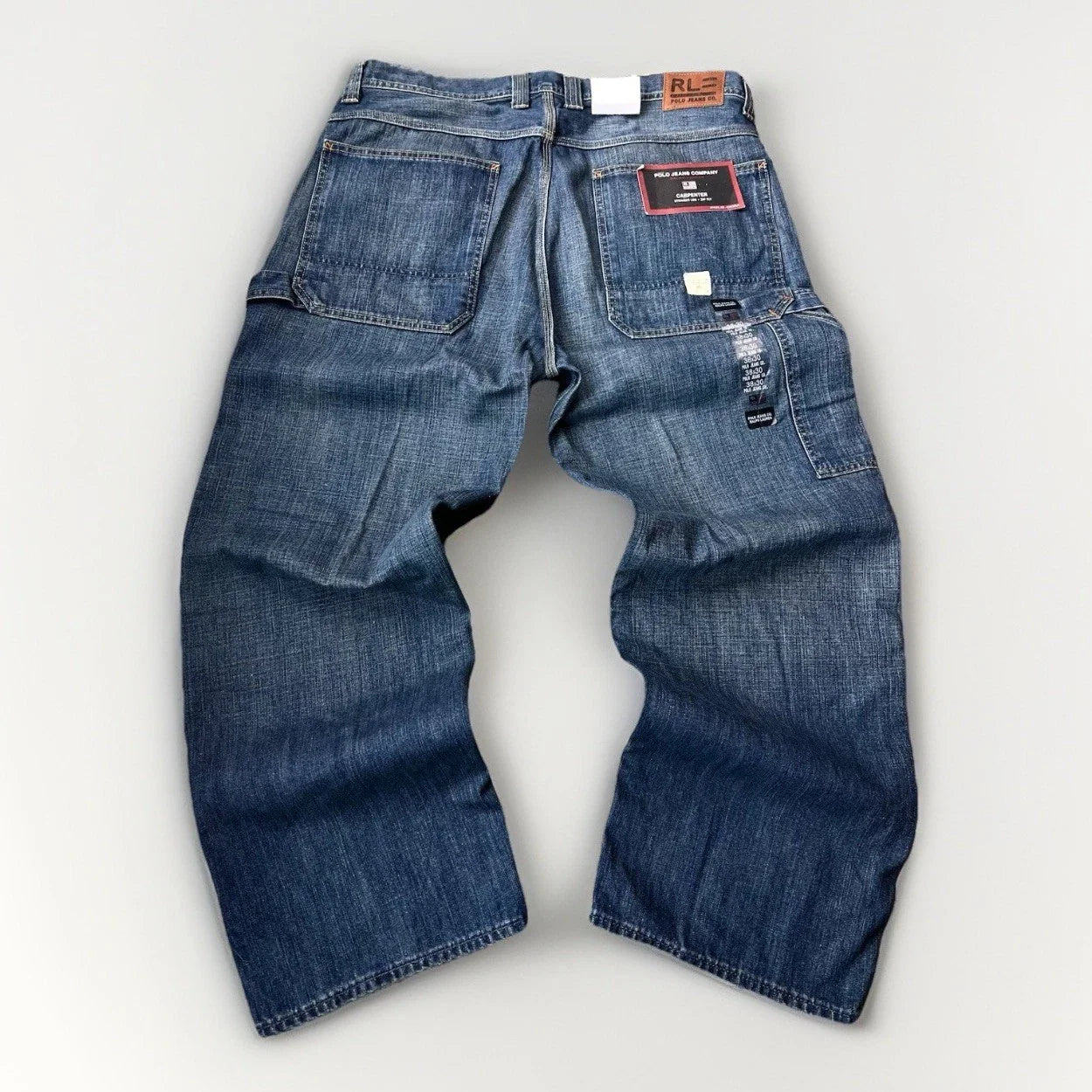 Polo Ralph Classic Fit Straight Brown Stretch Jeans