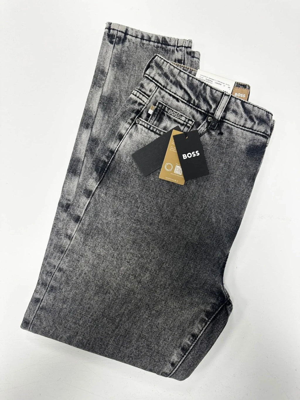 Hugo Boss Moder Mom Grey Slim Fit Jeans