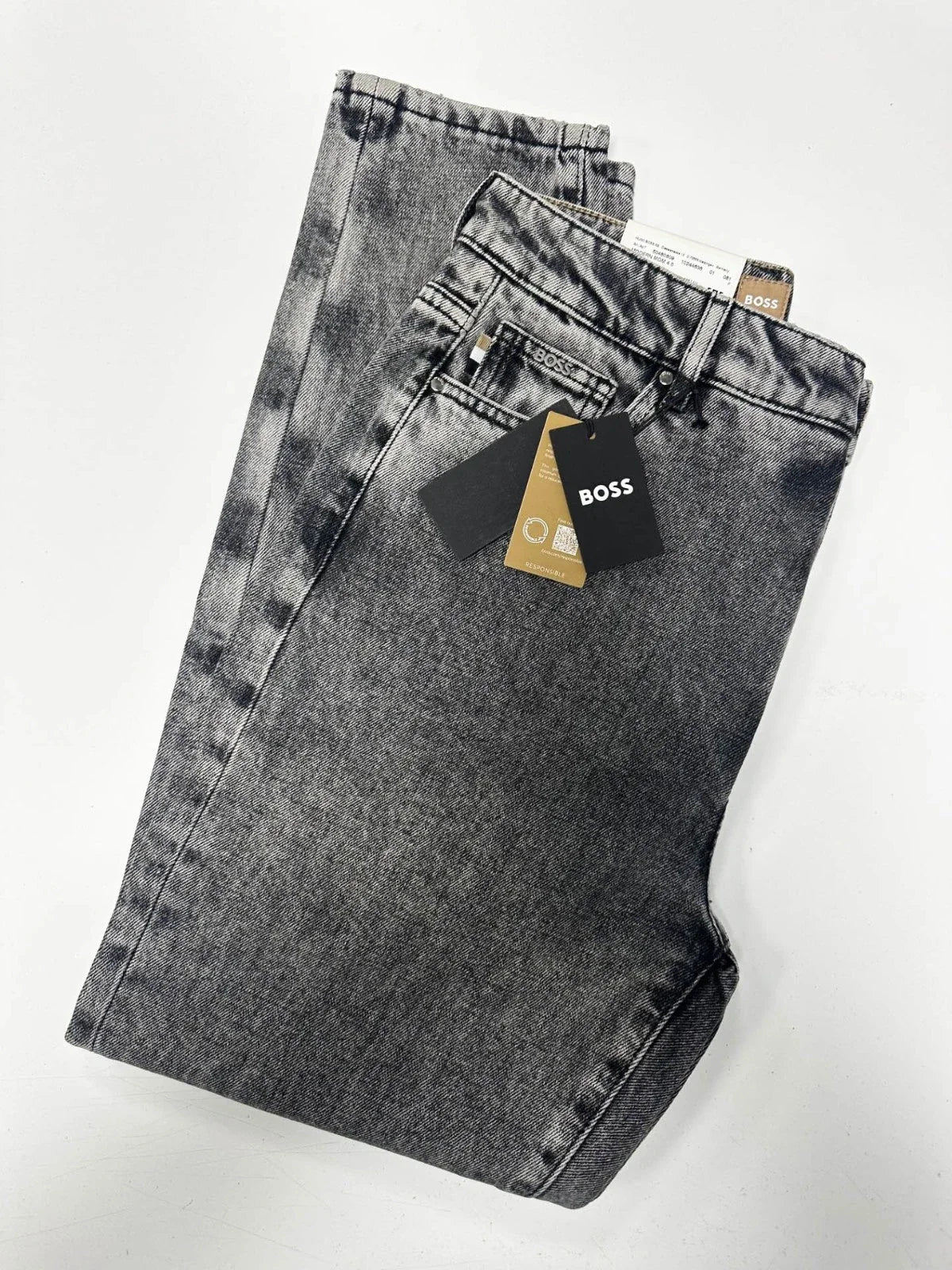 Hugo Boss Moder Mom Grey Slim Fit Jeans