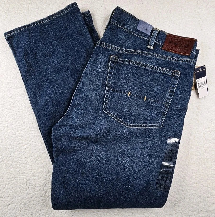 Polo Ralph Jeans Fit Denim 100% Cotton Stonewash