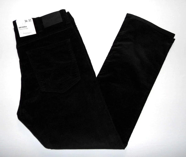 Arizona Straight Fit Corduroy Jeans Black Cords