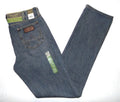 Wrangler NEW Retro Slim Straight Fit Jeans Blue Denim
