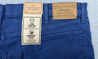 Blue Varick Slim Straight Jeans