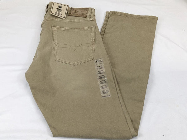 Varick Slim Straight Tan Jean Pants