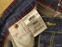 Slim Fit Stretch Jeans Denim Medium Blue