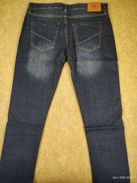 Slim Fit Stretch Jeans Denim Medium Blue