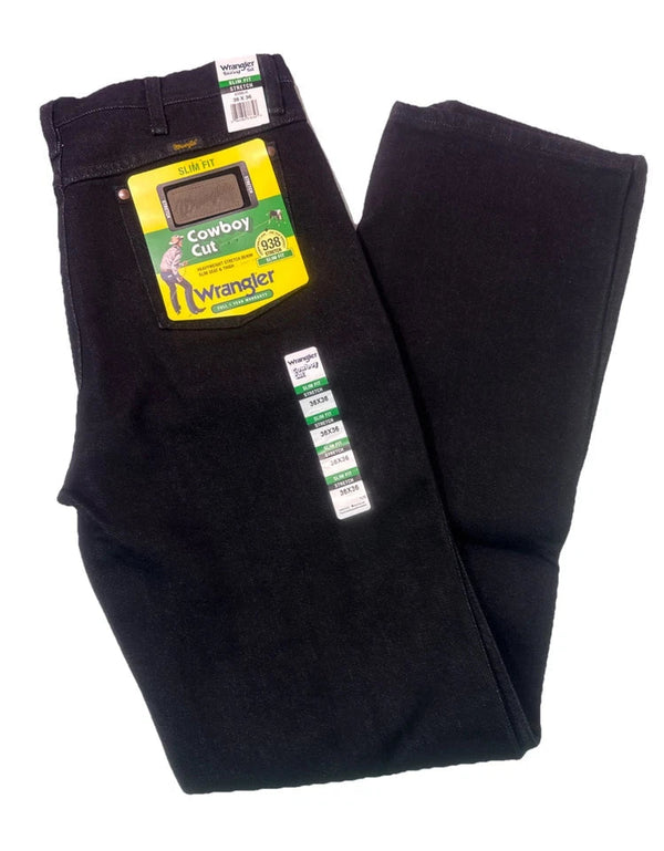 Cowboy Cut Slim Fit Stretch Black Jean