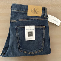 Slim Straight Blue Jeans