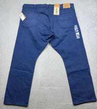 Blue Varick Slim Straight Jeans