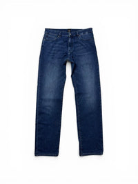 Knit Denim Jeans Blue
