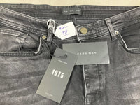 Denim Collection Skinny Fit Jeans Black Stretch