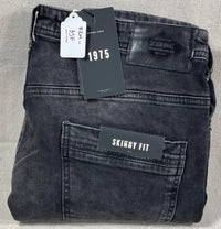 Denim Collection Skinny Fit Jeans Black Stretch