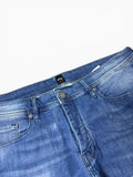 Hugo Boss Distressed Stretch Jeans Blue