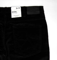 Arizona Straight Fit Corduroy Jeans Black Cords