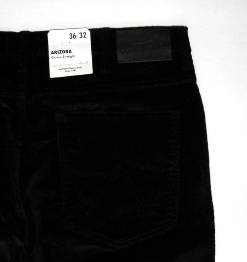 Arizona Straight Fit Corduroy Jeans Black Cords