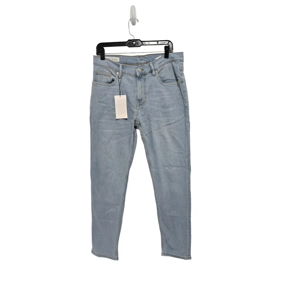 Zara SLIM FIT JEANS in Light Wash