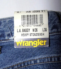 Vintage L.A. Baggy Loose Fit Jeans Blue