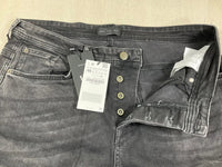 Denim Collection Skinny Fit Jeans Black Stretch
