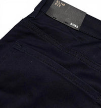 Delaware Slim Fit Jeans  Navy Stretch Designer  Pants