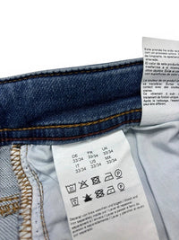 Slim Fit Stretch Denim Designer Jeans Blue