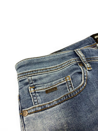 Slim Fit Stretch Denim Designer Jeans Blue