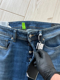 Pants Skinny New Blue Stretch