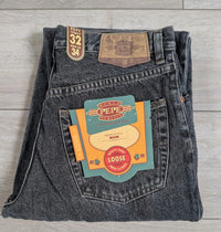 Louie Loose Fit Col Black Stone Washed Vintage